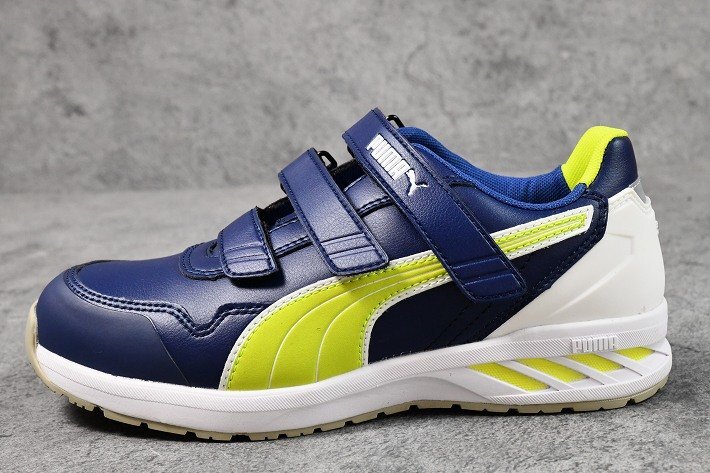 PUMA Puma safety shoes men's sneakers shoes Rider 2.0 BLUE Low work shoes 64.242.0 rider 2.0 blue low 26.5cm / new goods 