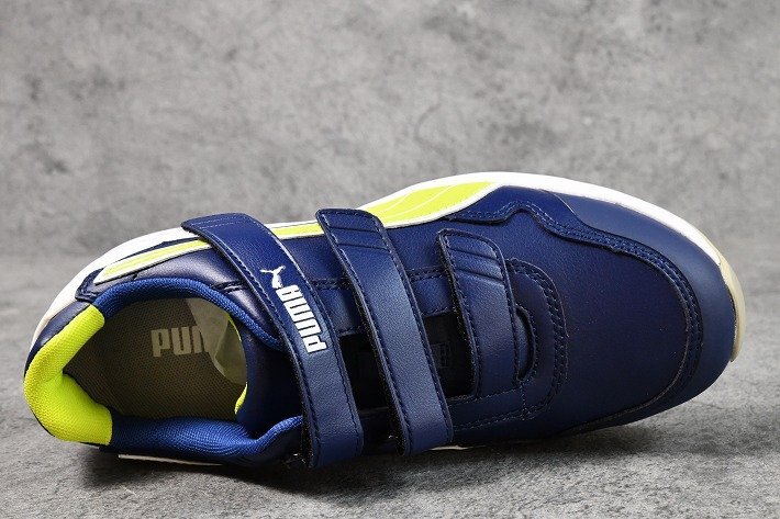PUMA Puma safety shoes men's sneakers shoes Rider 2.0 BLUE Low work shoes 64.242.0 rider 2.0 blue low 26.5cm / new goods 