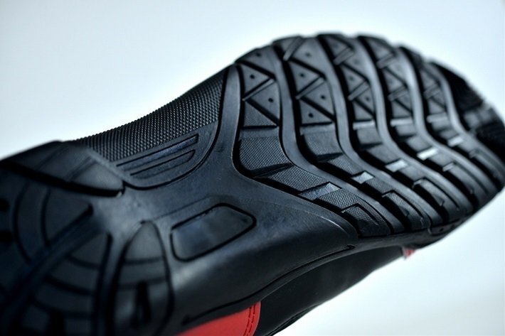 安全靴 メンズ スニーカー メンズ ブランド 鋼鉄先芯 IS規格S級相当 76Lubricants ナナロク 3041 ブラック/レッド 26.0cm 新品 /の画像7
