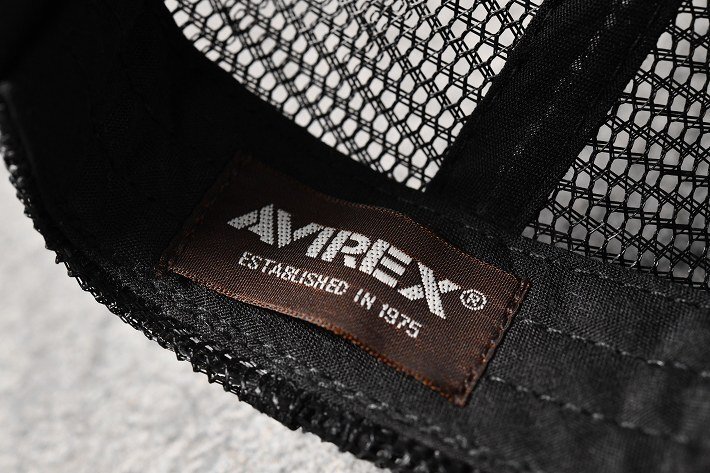 AVIREX メッシュキャップ キャップ 帽子 メンズ レディース ブランド おしゃれ アヴィレックス 18416100-80 ブラック 新品 1円 スタート_画像5