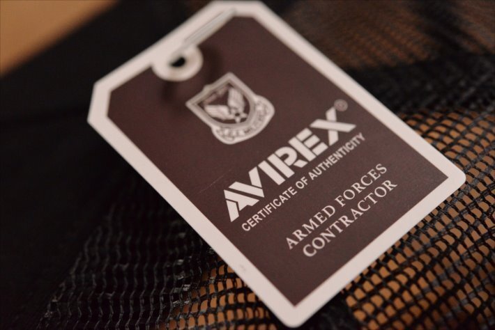 AVIREX 限定 ブラックシリーズ アビレックス 帽子 キャップ メッシュキャップ メンズ 14910900 ブラック ■ 新品 1円 スタートの画像7
