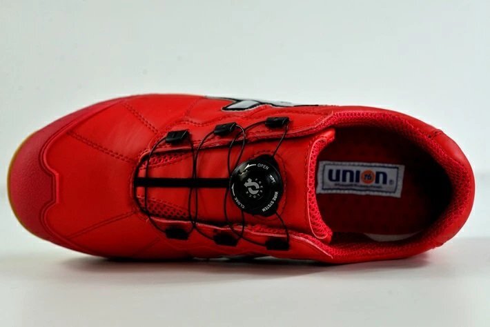 安全靴 メンズ ブランド 76Lubricants ナナロク スニーカー セーフティー シューズ 靴 メンズ 赤 3039 レッド 25.5cm / 新品の画像4