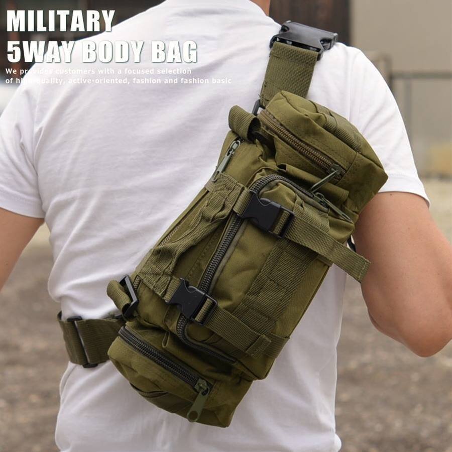 5WAY сумка "body" мужской сумка на плечо sakoshu милитари кемпинг уличный страйкбол 7999489 оливковый новый товар 1 иен старт 