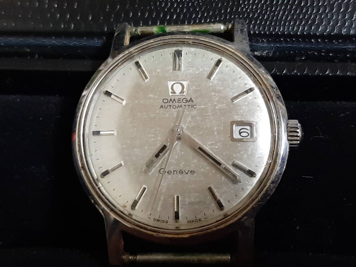 ジャンク品　OMEGA オメガ Geneve ジュネーブ AT 自動巻 メンズ腕時計 ベルトなし _画像1