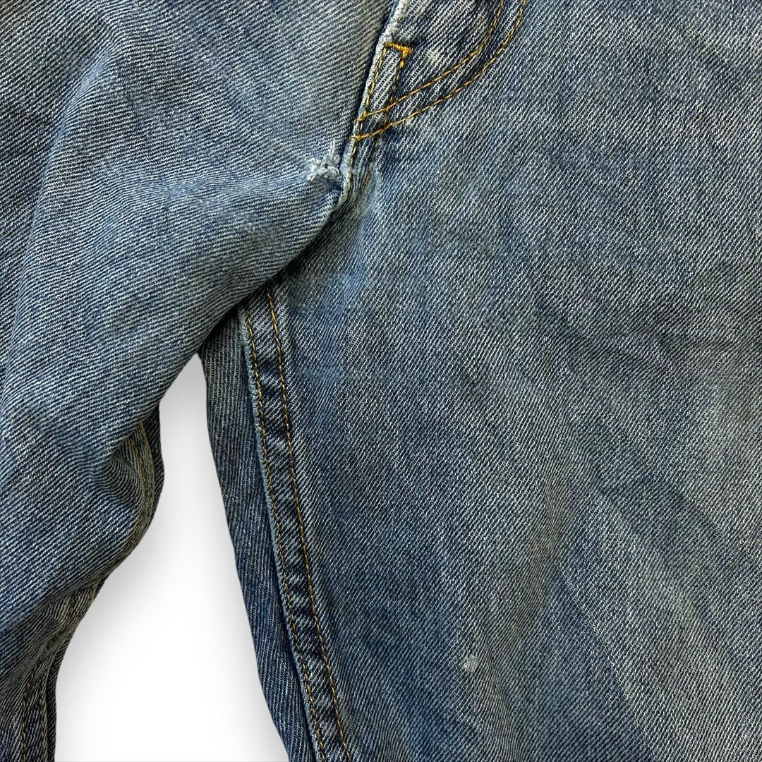 リーバイス ボトムス ブルー LEVIS 古着 メンズ W36 L32 550 ワイドジーンズ 工場番号4996_画像8