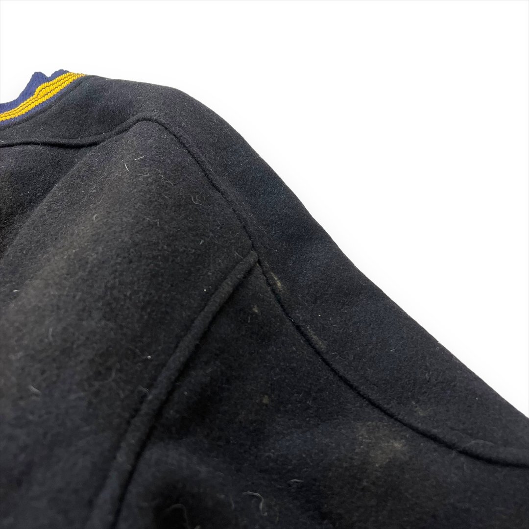 ウールジャケット ジャケット ブラック 古着 メンズ 3XL 裏地キルティング YAMAHA ヤマハ 50周年 企業 オーバーサイズ_画像7