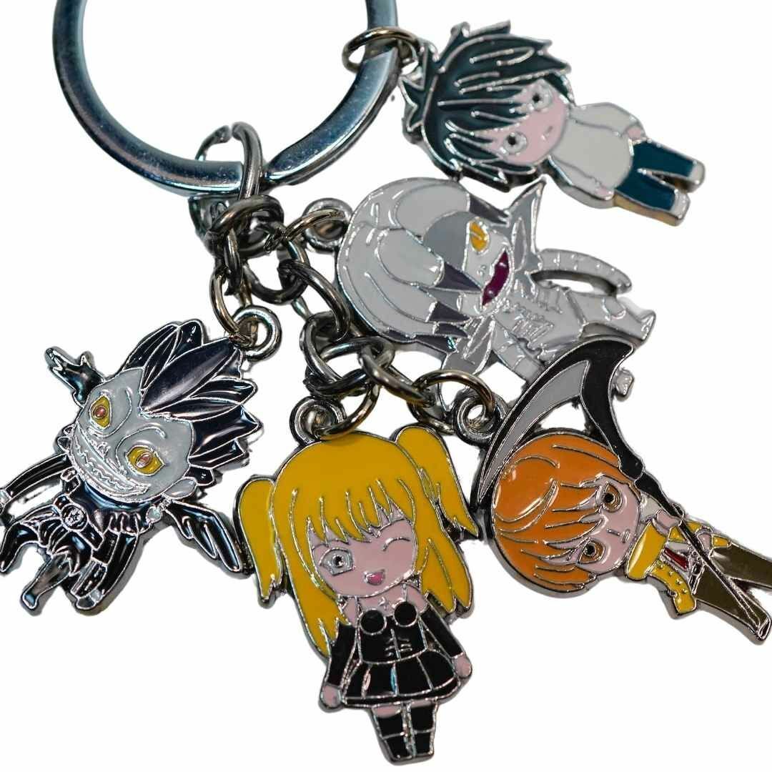 キーホルダー deathnote デスノート チャーム 夜神月 リューク 5 キーホルダー deathnote デスノート チャーム 夜神月 リューク 5