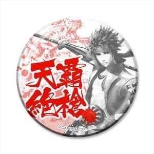 戦国BASARA4皇 武将缶バッジコレクション 単品 天覇絶槍_画像1