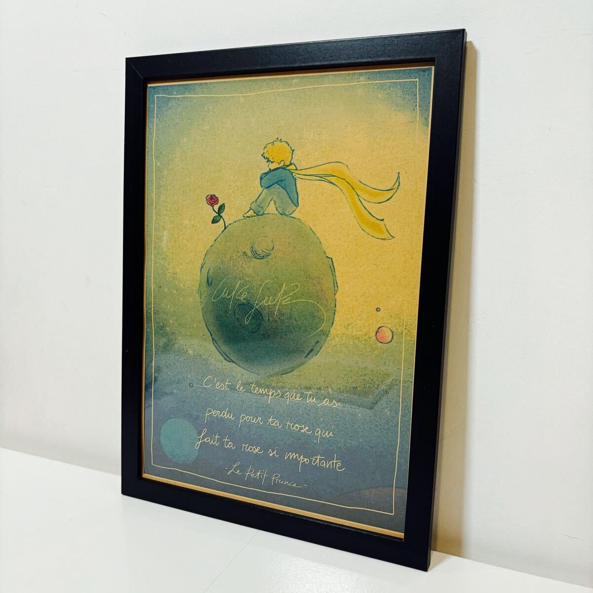 【黒額付きポスター】星の王子さま Le Petit Prince ②(新品)