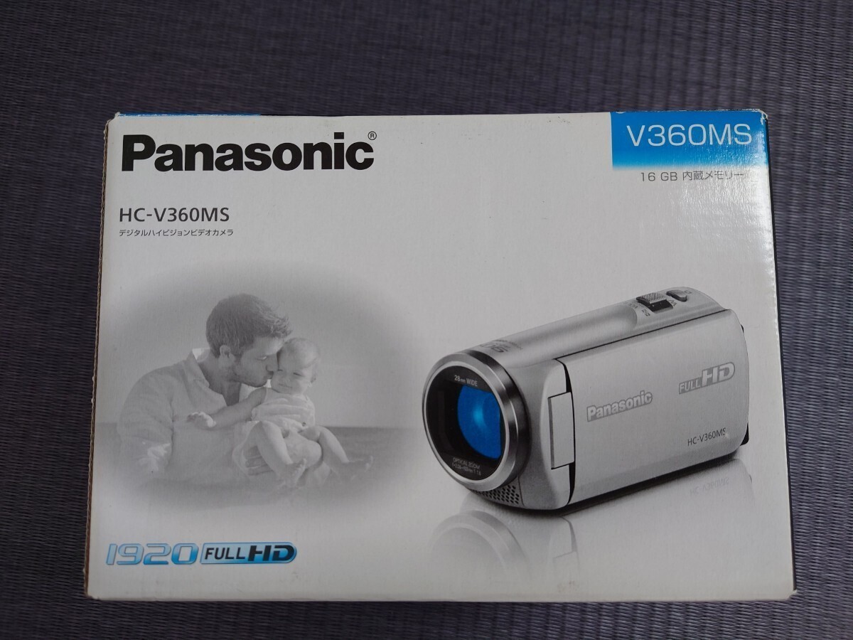 パナソニック ビデオカメラ ブラック HC-V360MS_画像3