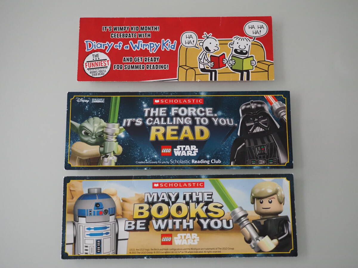LEGO STAR WARS / Diary of a Wimpy Kid Bookmark レゴ スター LEGO STAR WARS / Diary of a Wimpy Kid Bookmark レゴ スター
