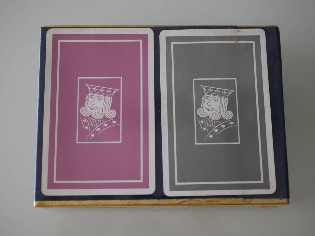 【トランプ】ブリッジサイズ カード キング柄 CONGRESS designer series Playing Cards 難ありの画像1