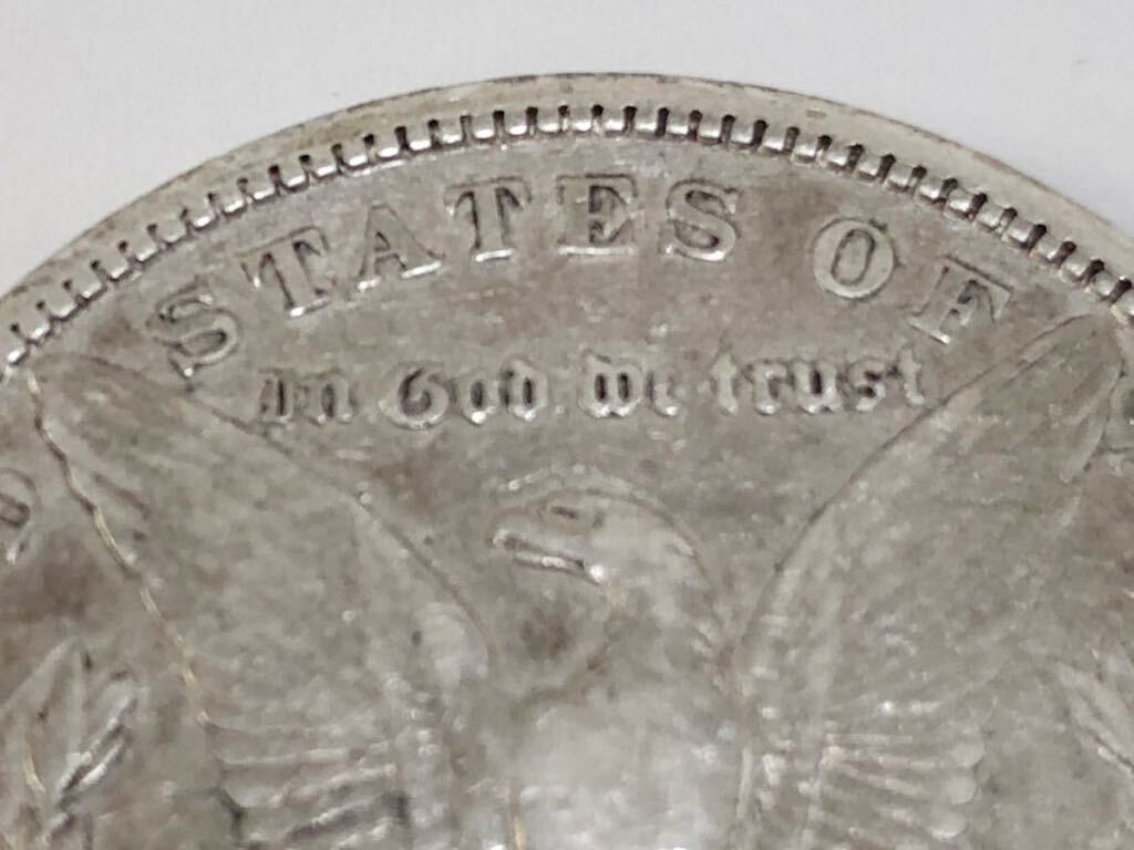 アメリカ 1ドル銀貨 モンガンダラー 1879年 の画像3