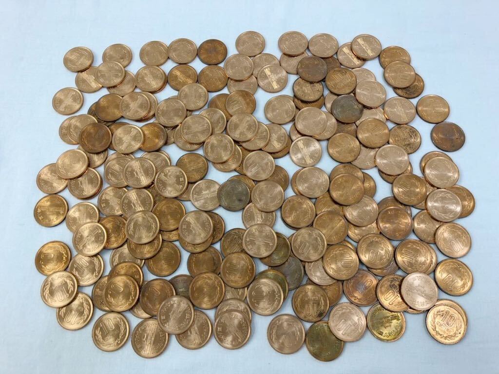 昭和64年10円硬貨 187枚まとめて 貨幣 硬貨 コイン コレクション の画像1