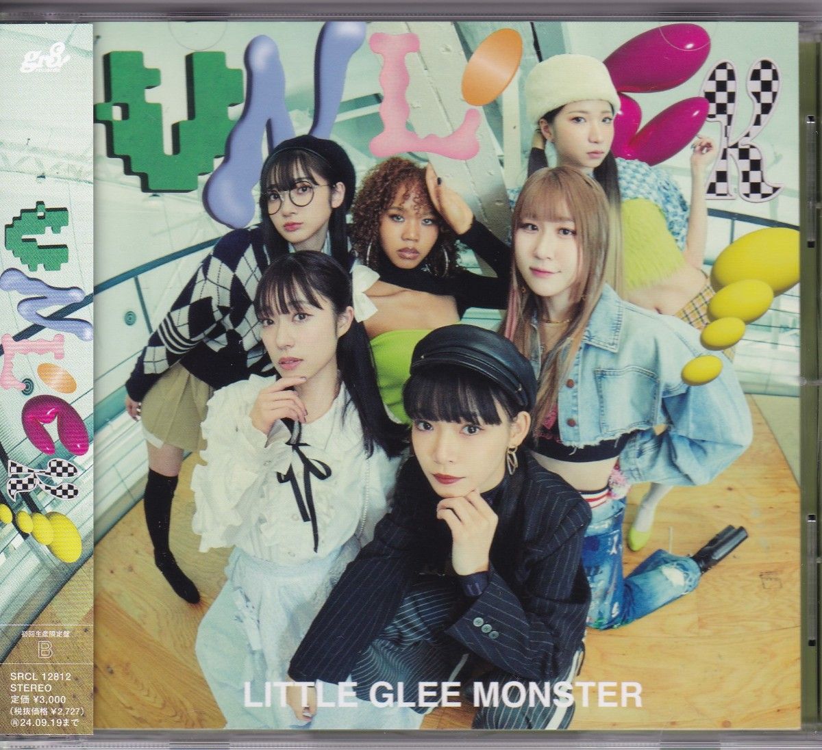 初回生産限定盤B Little Glee Monster CD/UNLOCK! 