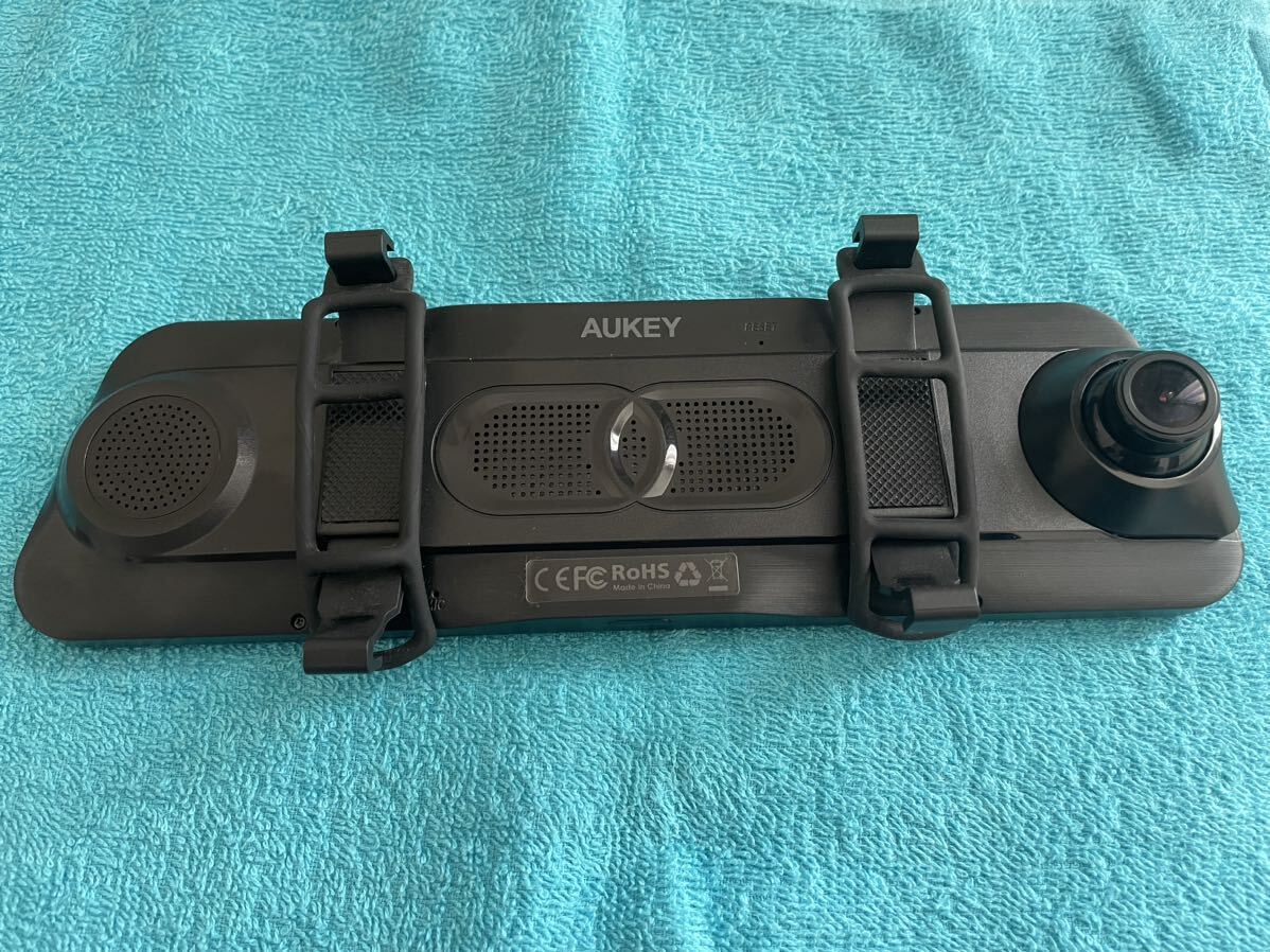 AUKEY ミラー型ドライブレコーダー Rカメラ付 ドラレコ タッチパネルの画像7