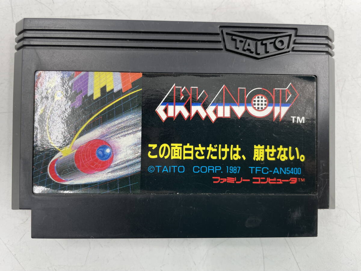 □M137 TAITO タイトー「ARKANOID(アルカノイド)」FC ファミコン ソフト 専用コントローラー 説明書付き_画像5