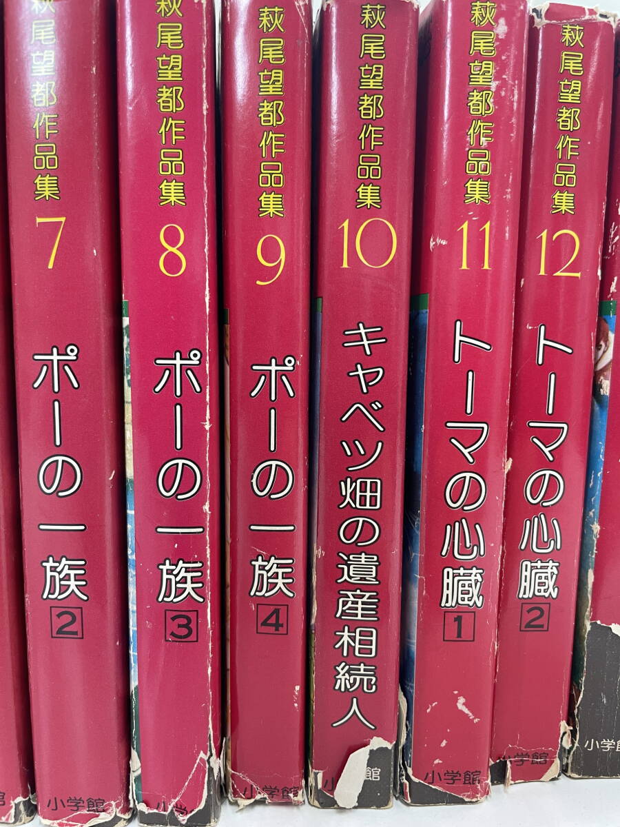 □M31 ★萩尾望都 作品集 全17巻セット★小学館 プチコミックス 少女漫画 昭和レトロ ポーの一族/11人いる!/トーマの心臓/アメリカンパイ他_画像3