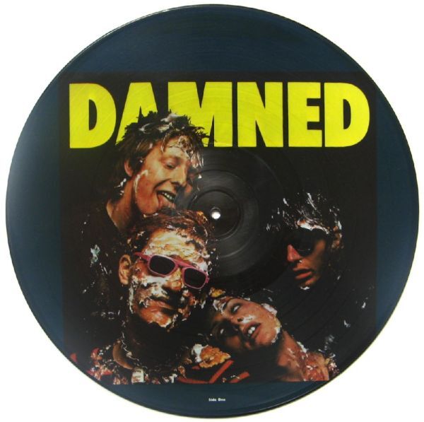 英 パンク　ダムド　LP　Damned Damned Damned　ピクチャ―ディスク　1987年_画像1