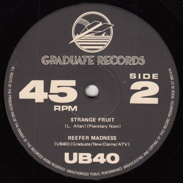 英 ダブ、レゲー UB40 LP Signing Off LP 33RPMと12“ 45RPMの2枚組 1980年の画像10