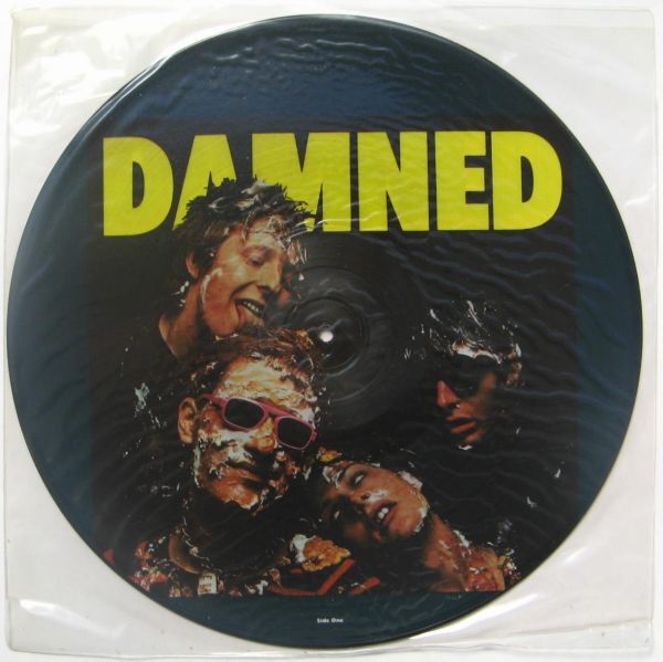 英 パンク　ダムド　LP　Damned Damned Damned　ピクチャ―ディスク　1987年_画像3
