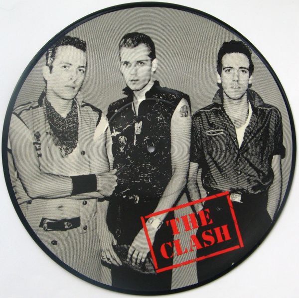 英 ダブ、エレクトロ、パンク クラッシュ LP Combat Rock デモ用ピクチャーディスク 1983年の画像2