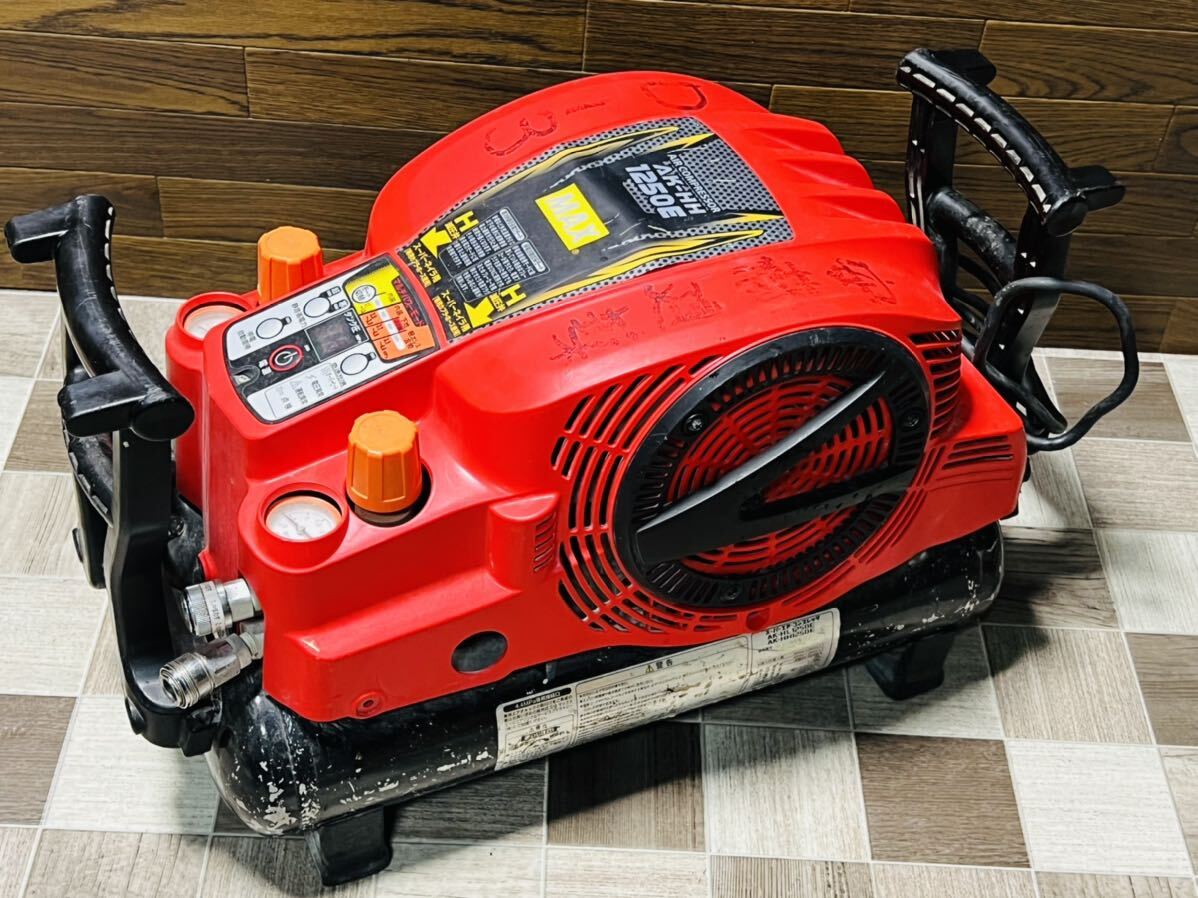 MAX マックス AIR COMPRESSOR エアーコンプレッサー 100v AK-HL1250E 【ジャンク】画像要確認_画像5