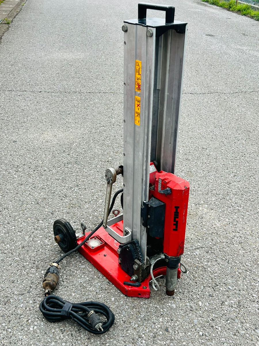 HILTI ヒルティ ダイヤモンドコアドリル 穴あけ 穿孔 コンクリート 土木 25-130mm 100V 50/60Hz DCM1.5 【動作確認済み】画像要確認_画像1