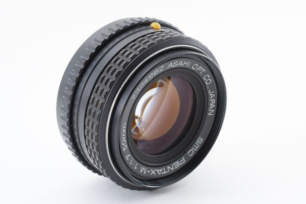 [美品] PENTAX ペンタックス SMC PENTAX-M 50mm F1.7 Kマウント レンズ 即決送料無料/#2111904Aの画像4