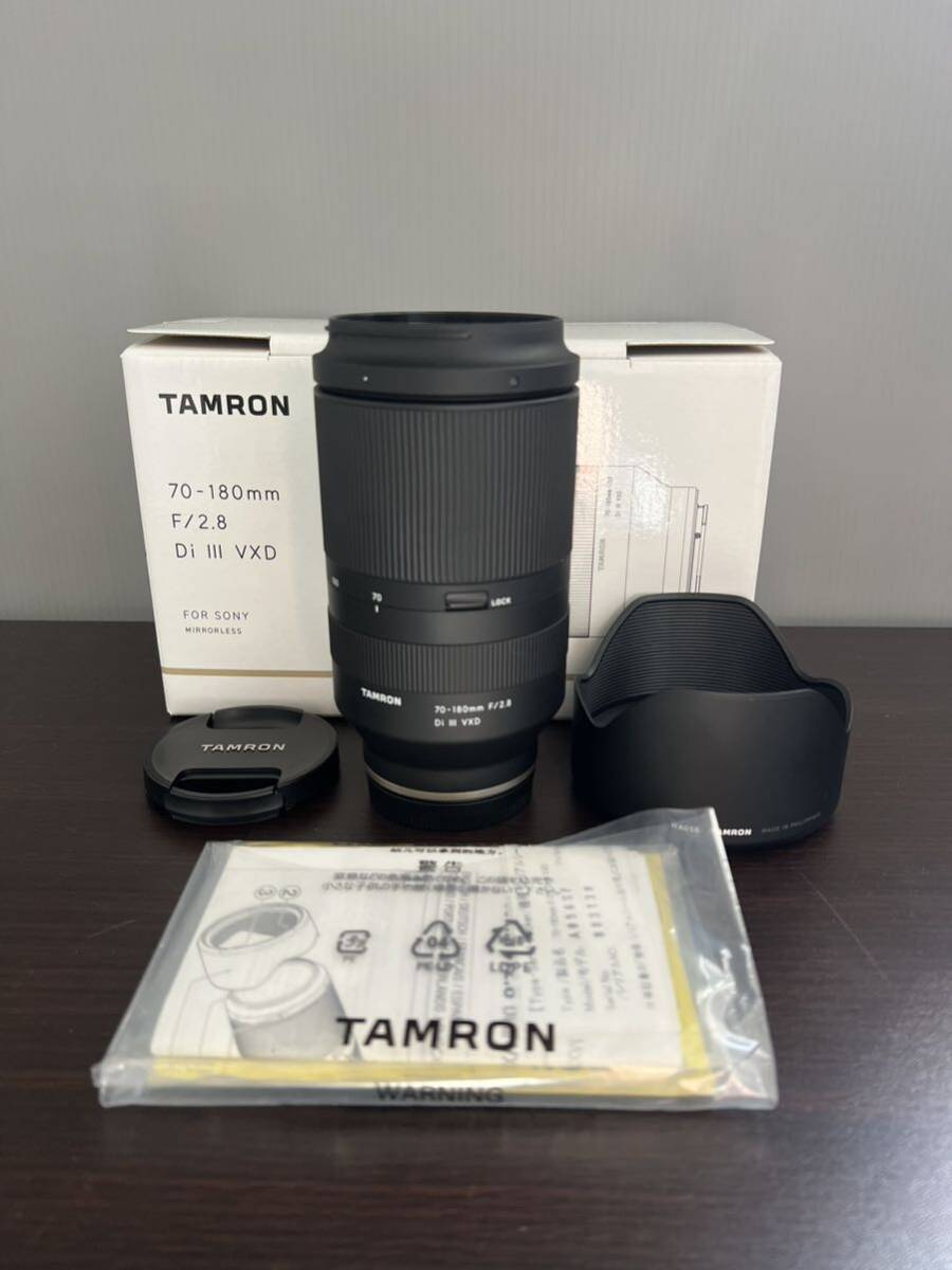 TAMRON 70-180mm 2.8 Di III VXD A056 Eマウント タムロン ソニーの画像1