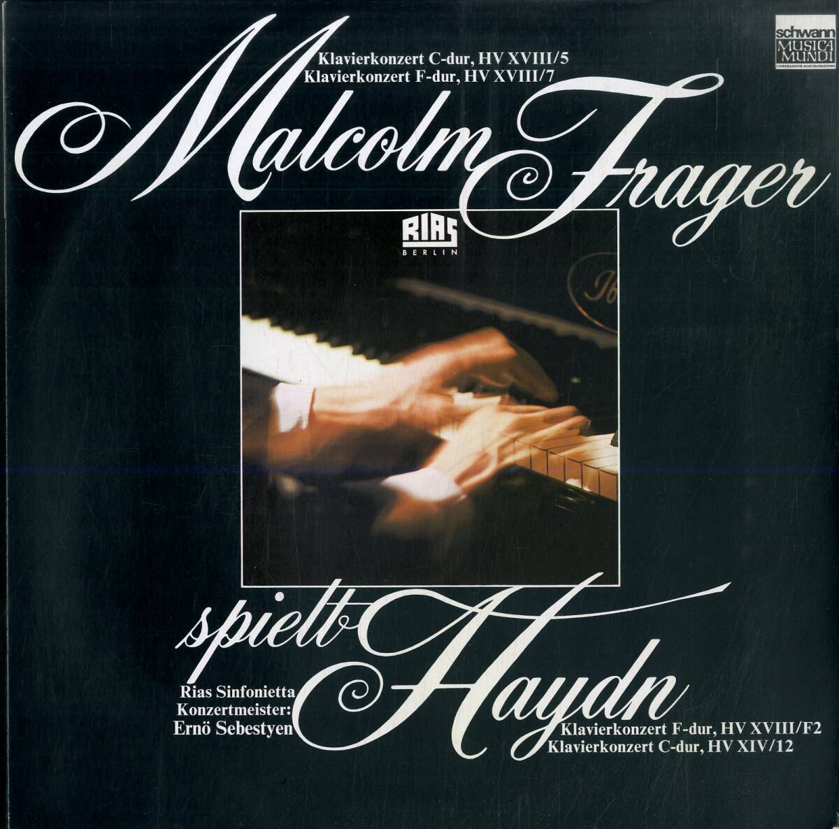 A00564275/LP/マルコム・フレイジャー(Pf)/エルネ・セベスチャン(指揮)「Malcolm Frager Spielt Haydn (1978年・VMS-2056)」の画像1