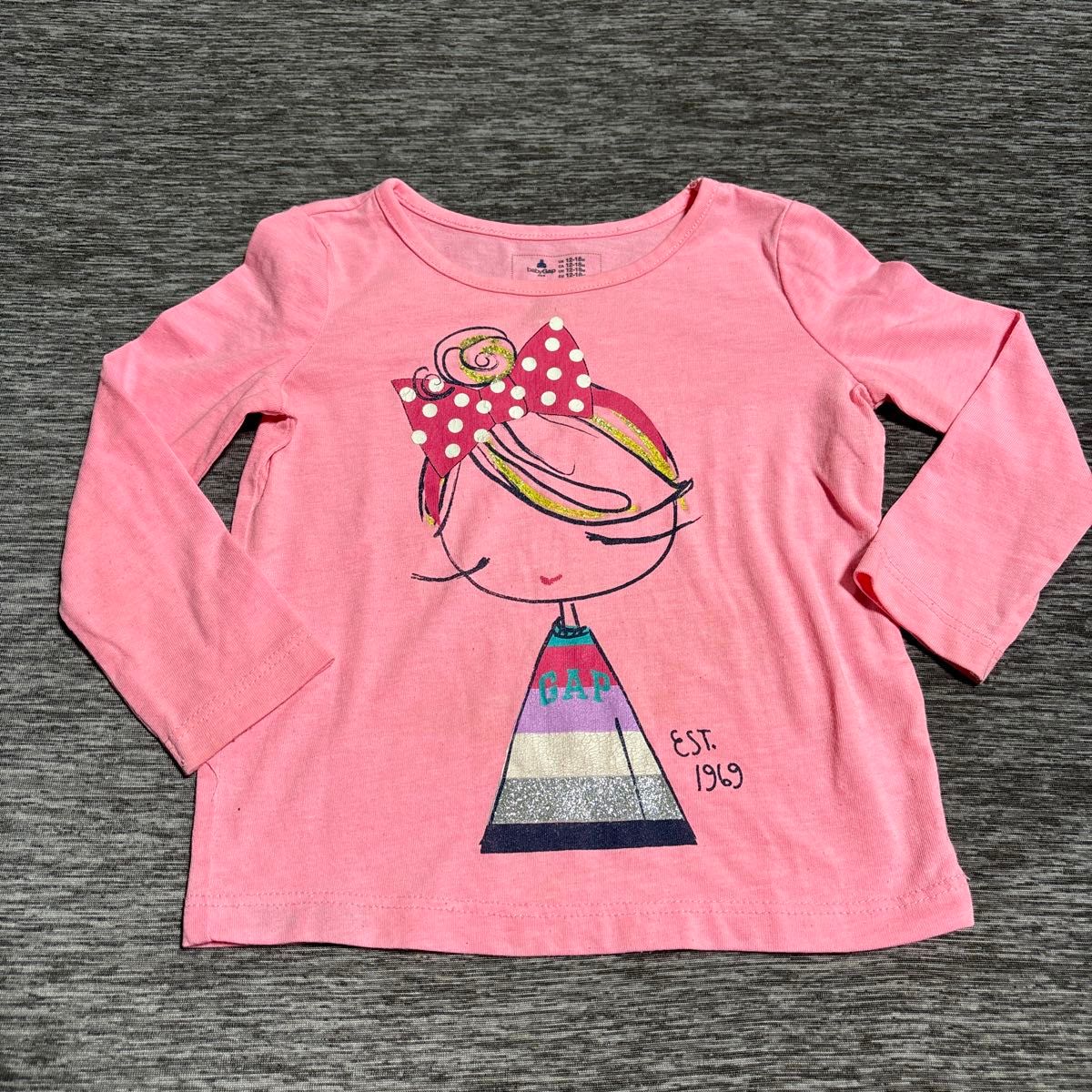 GAP  ベビーギャップ Ｈ＆Ｍ Tシャツ まとめ売り 長袖Tシャツ 80 女の子 GAP ベビー服 Tシャツ ロンT