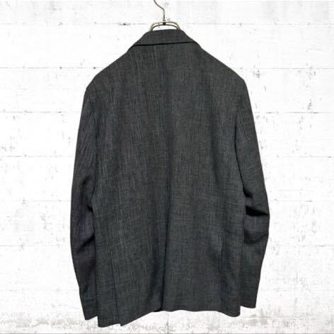 uniform experiment テーラード ジャケット マルチストライプ ユニフォームエクスペリメント 灰色 チャコールグレー S M 1サイズ ueの画像5