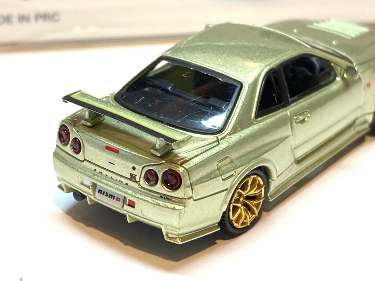 1/87 日産 スカイライン GT-R R34 Nismo BNR34 ミレニアムジェイド_画像5