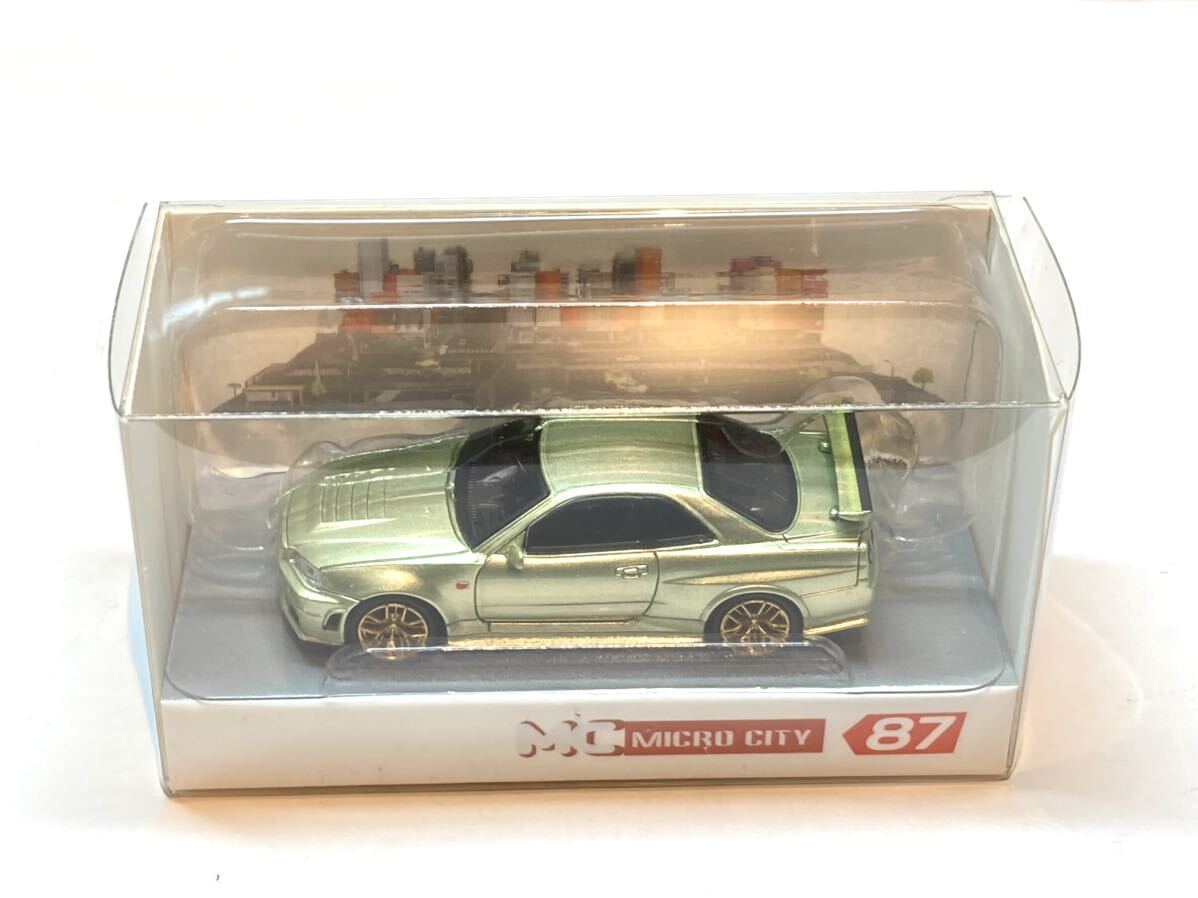 1/87 日産 スカイライン GT-R R34 Nismo BNR34 ミレニアムジェイド_画像6