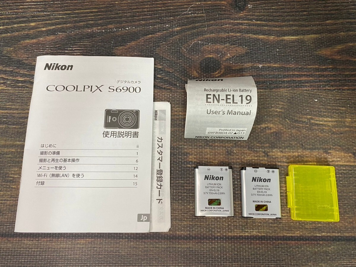 Nikon ニコン COOLPIX クールピクス S6900 コンパクトデジタルカメラ 元箱付き #6_画像9