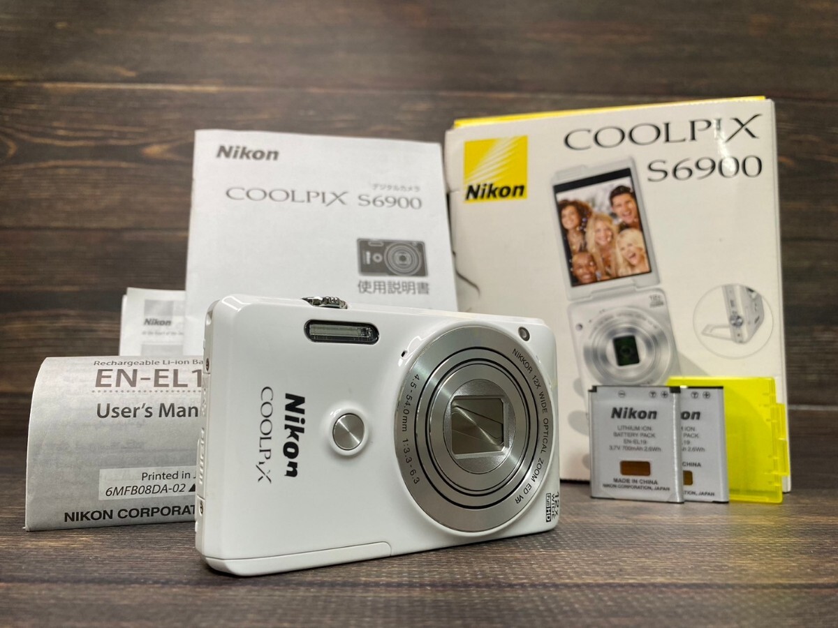 Nikon ニコン COOLPIX クールピクス S6900 コンパクトデジタルカメラ 元箱付き #6_画像1