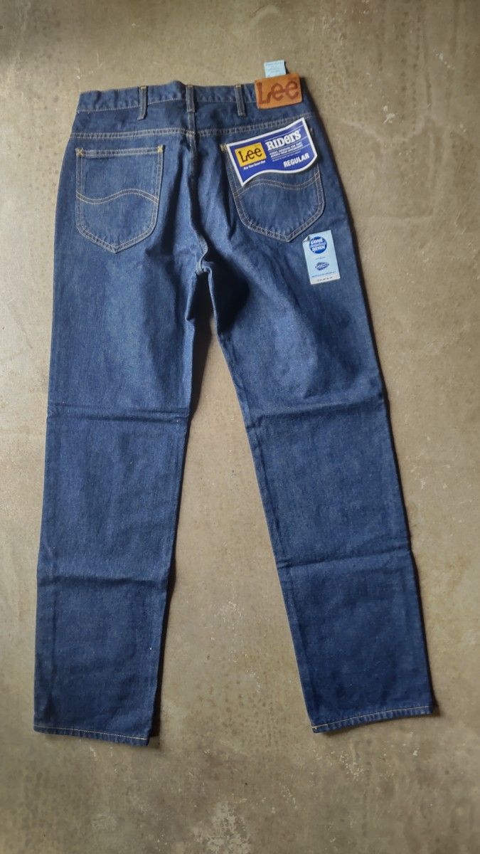 デッドストックLee Ridersリー STRAIGHT w34 L33コーンデニムconedenim14oz ジーンズ