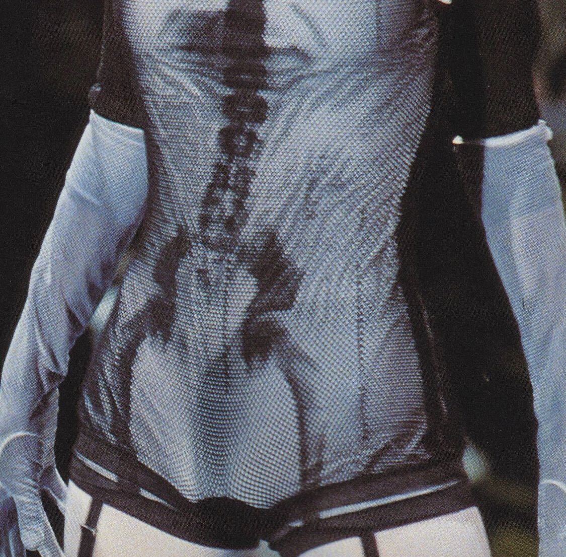 Jean Paul Gaultier 1996 X-ray skeleton cyber shirt レントゲン サイバー ジャン ポール ゴルチェ_画像2