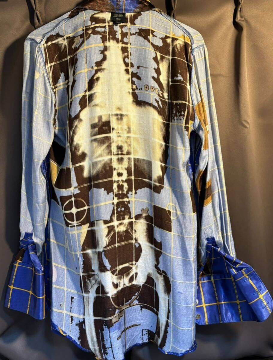 Jean Paul Gaultier 1996 X-ray skeleton cyber shirt レントゲン サイバー ジャン ポール ゴルチェ_画像5