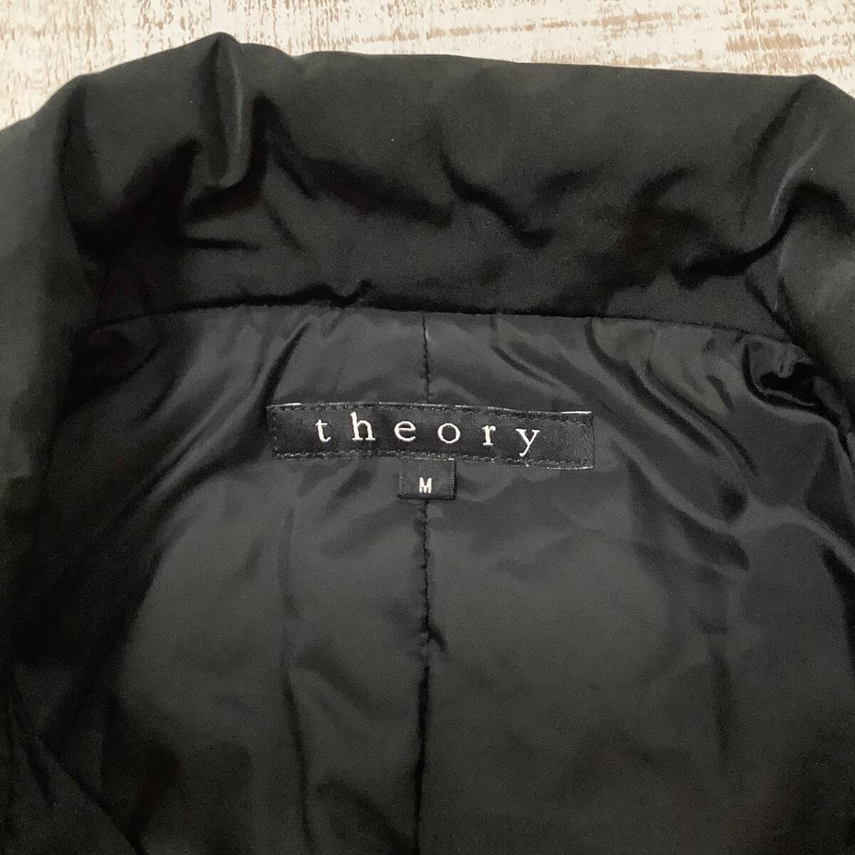 ◇Theory | セオリー　ダウンジャケット　ブラック　サイズM_画像3