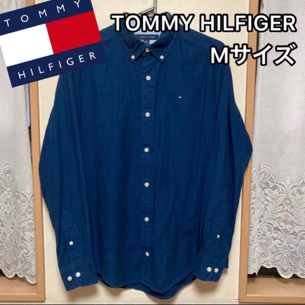 TOMMY HILFIGER　トミーヒルフィガー　コットンシャツ