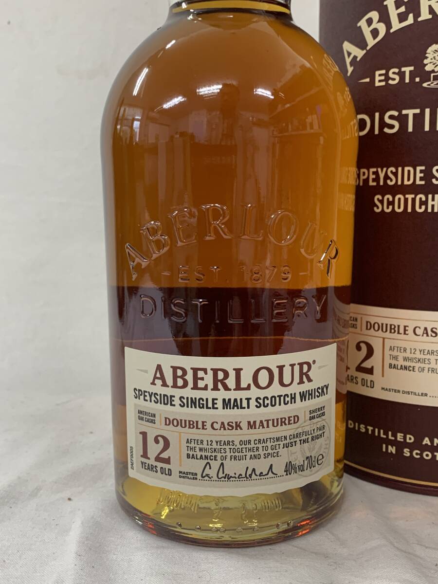 【スペイサイド スコッチ】ABERLOUR アベラワー12年700ml 40% スペイサイドシングルモルトウイスキー ダブルカスク マチュアードの画像2