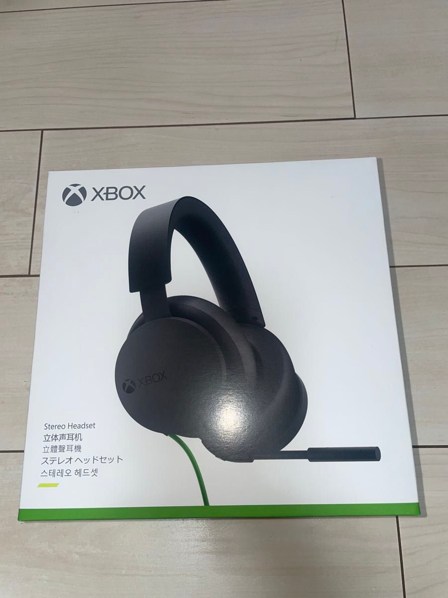 XBOX Stereo Headset ステレオヘッドセット 新品未使用 送料込