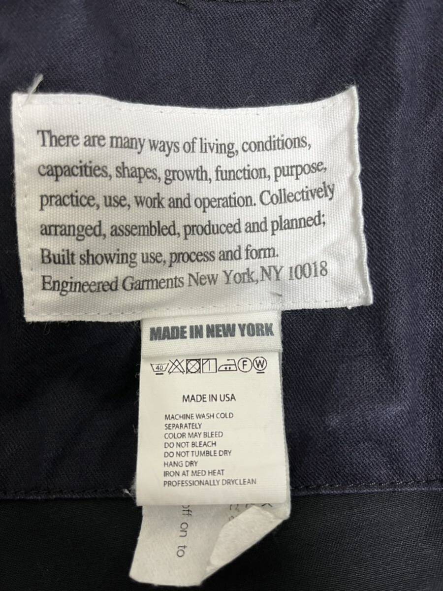 Engineered Garments エンジニアードガーメンツ Bedford Jacket Cotton Twill ベッドフォード ジャケット _画像4