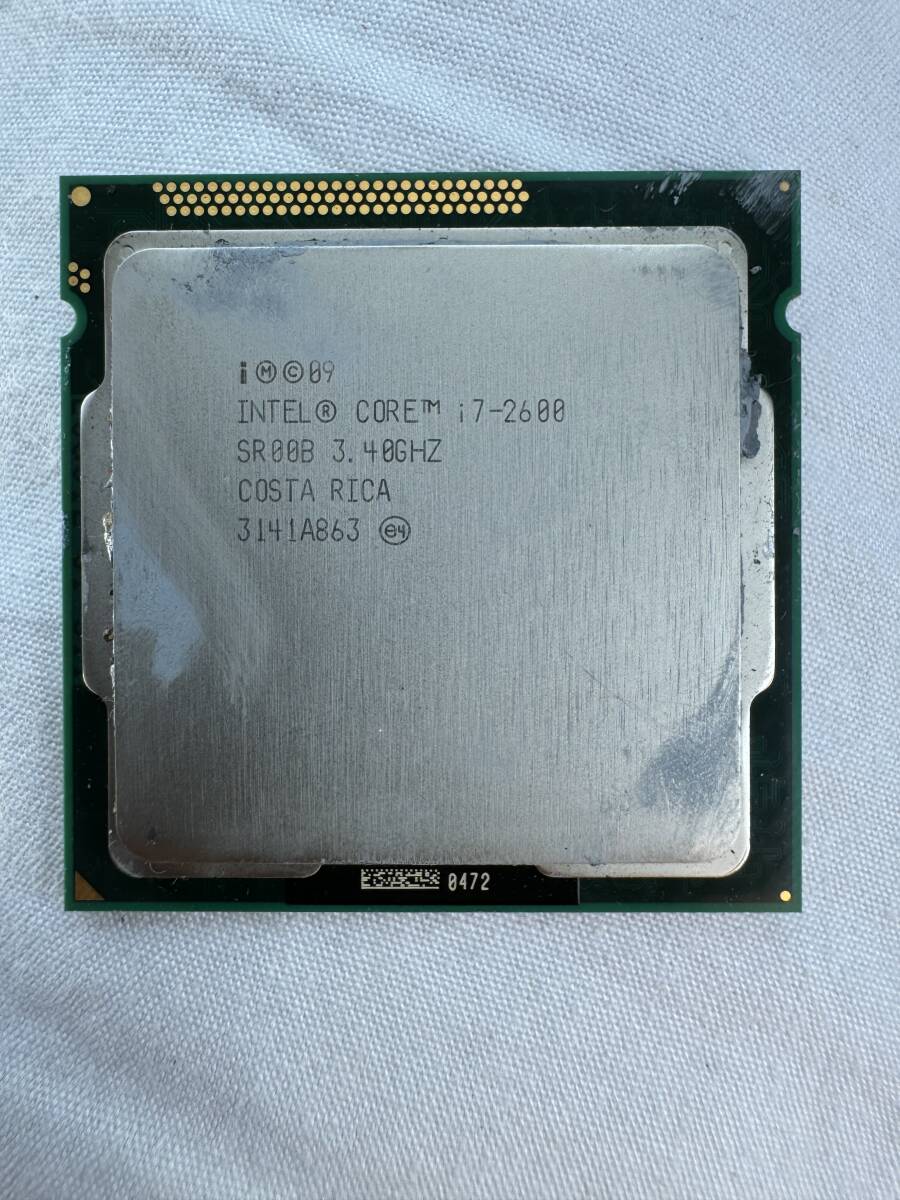 Intel CPU Core i7-2600 3.40GHZ送料無料 匿名配送の画像1