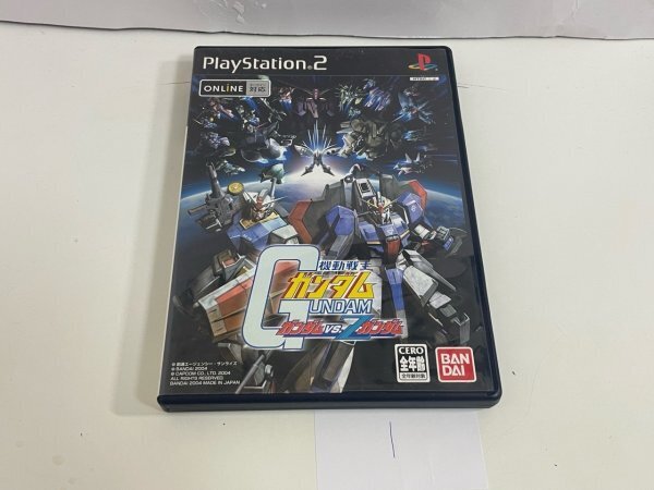 ディスク良品 SONY ソニー PS2 プレイステーション2 動作確認済 機動戦士ガンダム ガンダムvs.Ζガンダム SAKA1_画像1