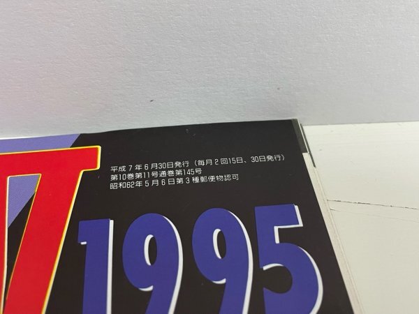 SNK　アーケードゲーム 雑誌　ゲーメスト　GAMEST　付録　冊子　カレンダーなど　PERFECT V 1995　平成7年　1995年　6/30　No.145　SAKA9_画像2