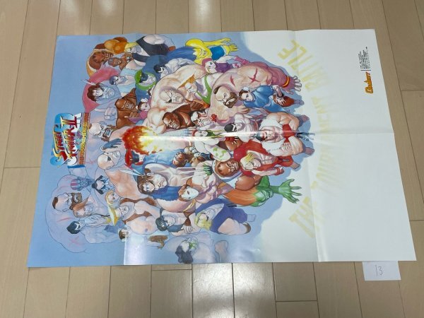 SNKge- женский toGAMEST дополнение постер Street Fighter 2 эпоха Heisei 6 год 1994 год 2 месяц номер NO.108 SAKA13