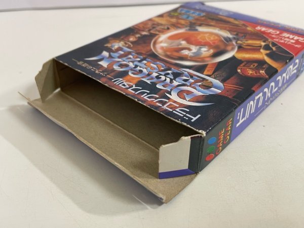 レトロゲーム SEGA セガ ゲームギア 箱説付き  接点洗浄済 ドラゴンクリスタル ツラニの迷宮 SAKA8の画像10